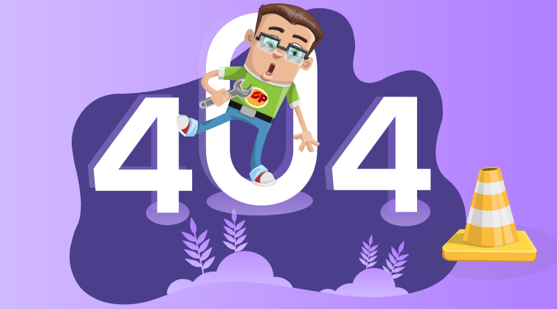 تاثیر ارور 404 بر کندی سرعت سایت