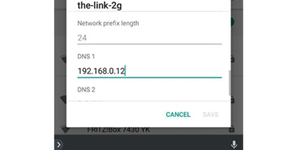 روش تنظیم DNS