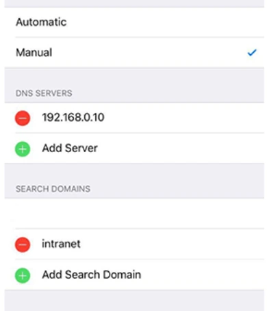 روش تنظیم DNS