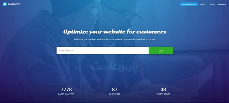ابزار تست سرعت Pagelocity