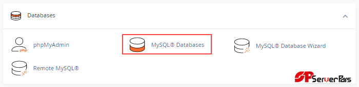 ایجاد پایگاه داده در cPanel, افزودن کاربر به پایگاه داده در cPanel, مدیریت پایگاه داده در cPanel, MySQL در cPanel, دسترسی کاربران به پایگاه داده در cPanel