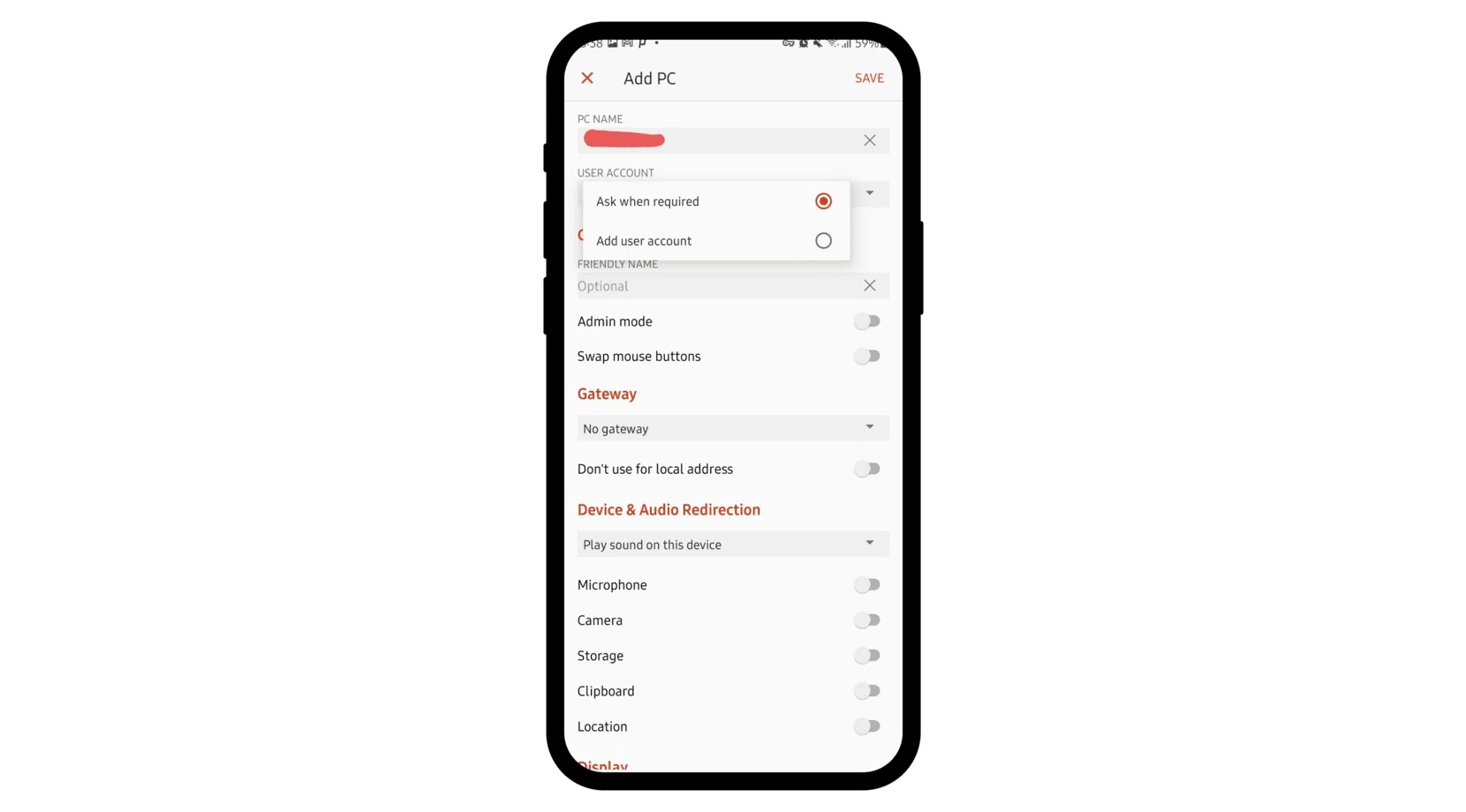 سرور مجازی تحت موبایل