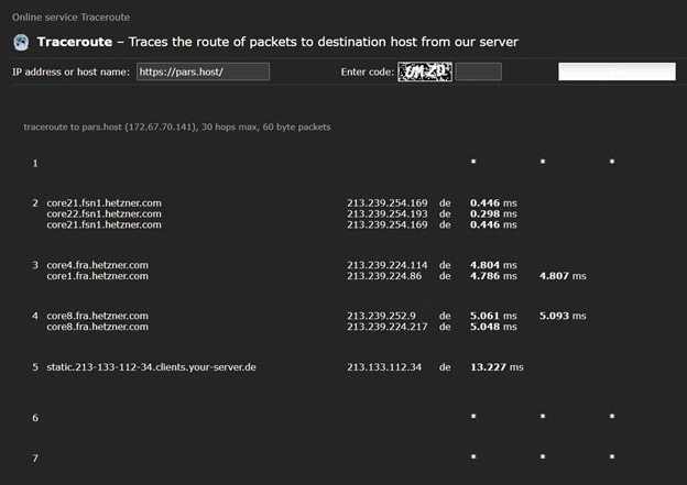 پینگ و ترِیس‌رِوت ترکیبی