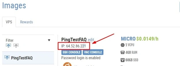 پینگ گرفتن از سرور و سایت