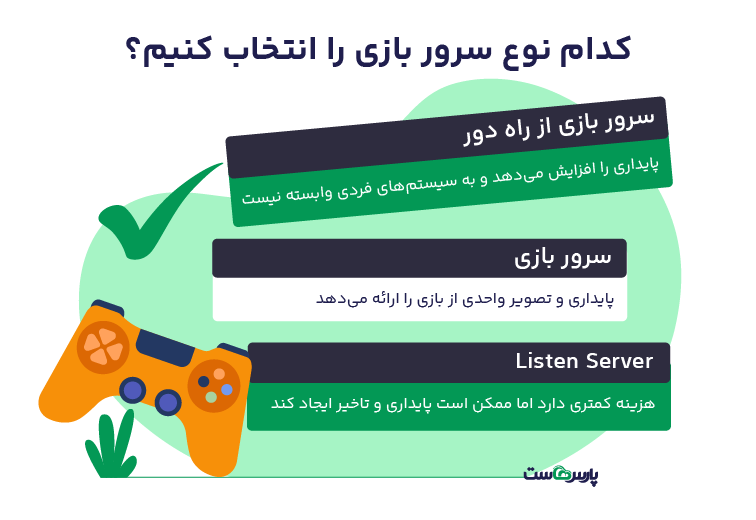 کدام نوع سرور گیم را انتخاب کنیم؟