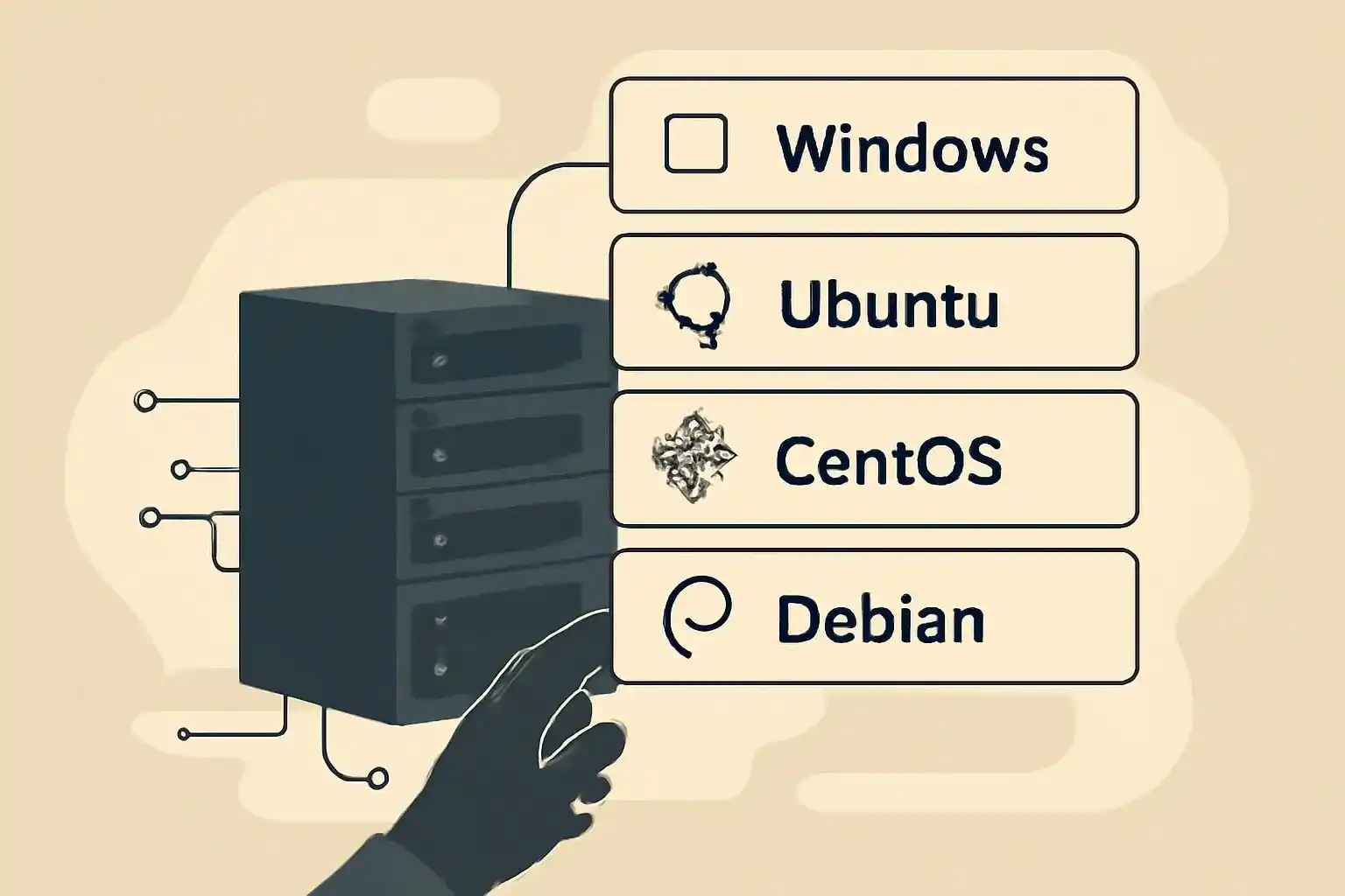 راه اندازی سرور