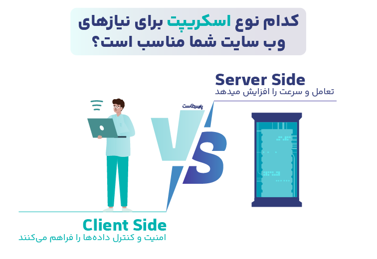 تفاوت اسکریپت‌های Server-Side و Client-Side