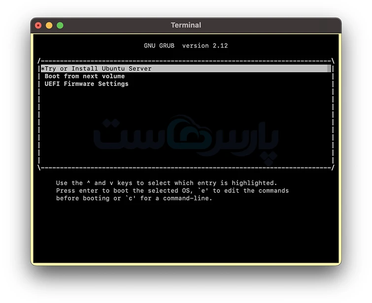 نصب روی سرور (Ubuntu Server)
