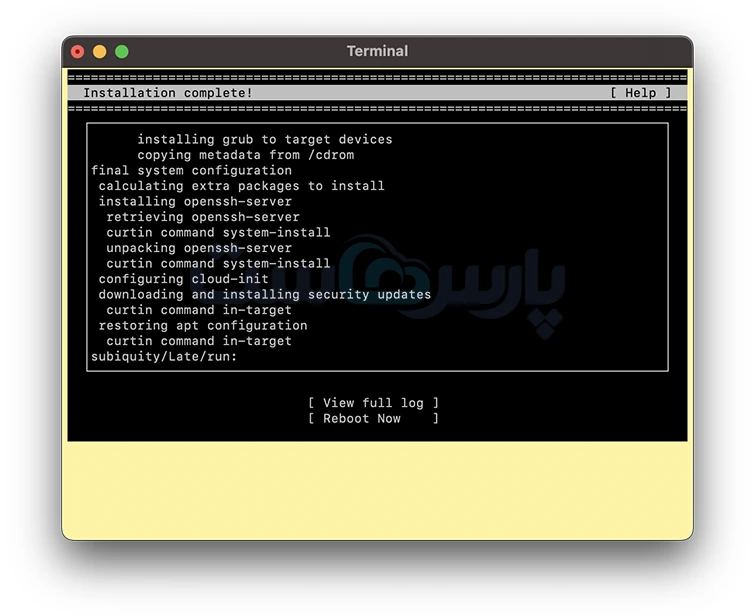 نصب روی سرور (Ubuntu Server)