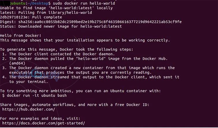 راه‌اندازی Docker در لینوکس و تست نصب