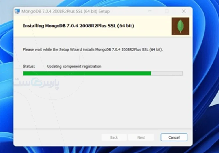 نصب MongoDB با فایل MSI