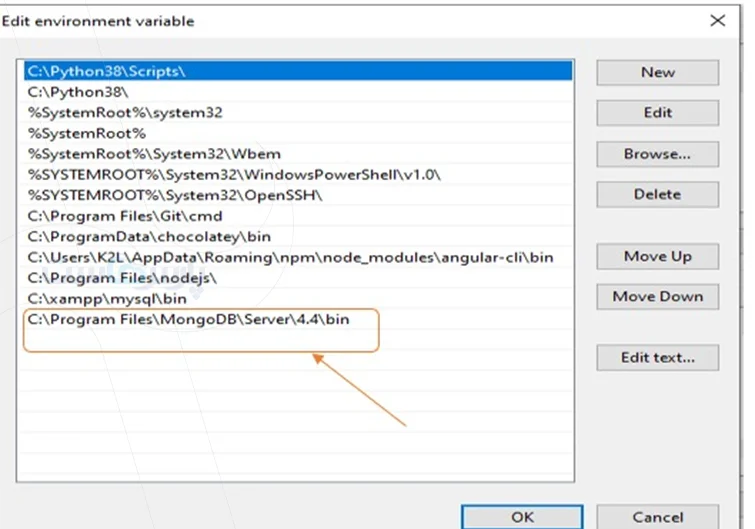 نصب MongoDB با فایل MSI