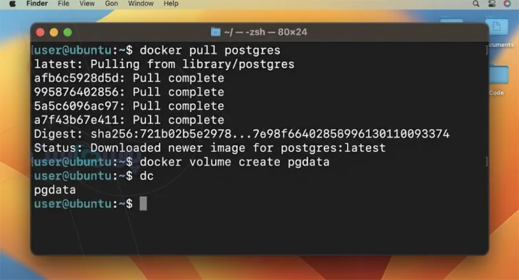 راه‌اندازی سریع دیتابیس PostgreSQL با داکر (Docker)